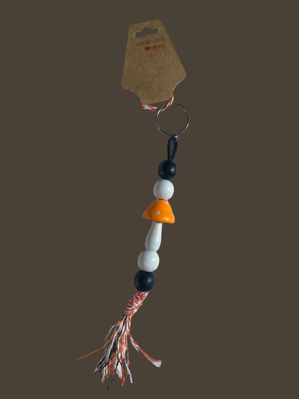 Mushroom Keychain