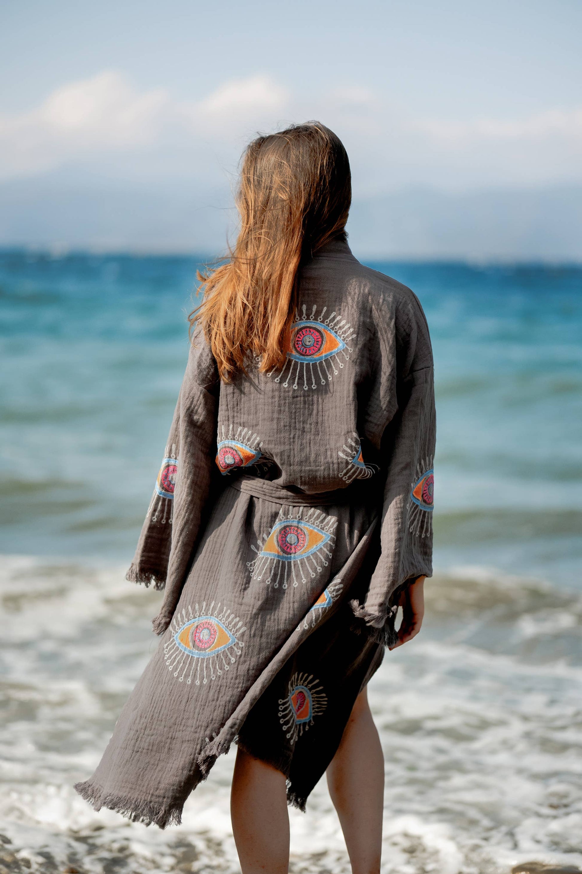 Green Evil Eye Robe